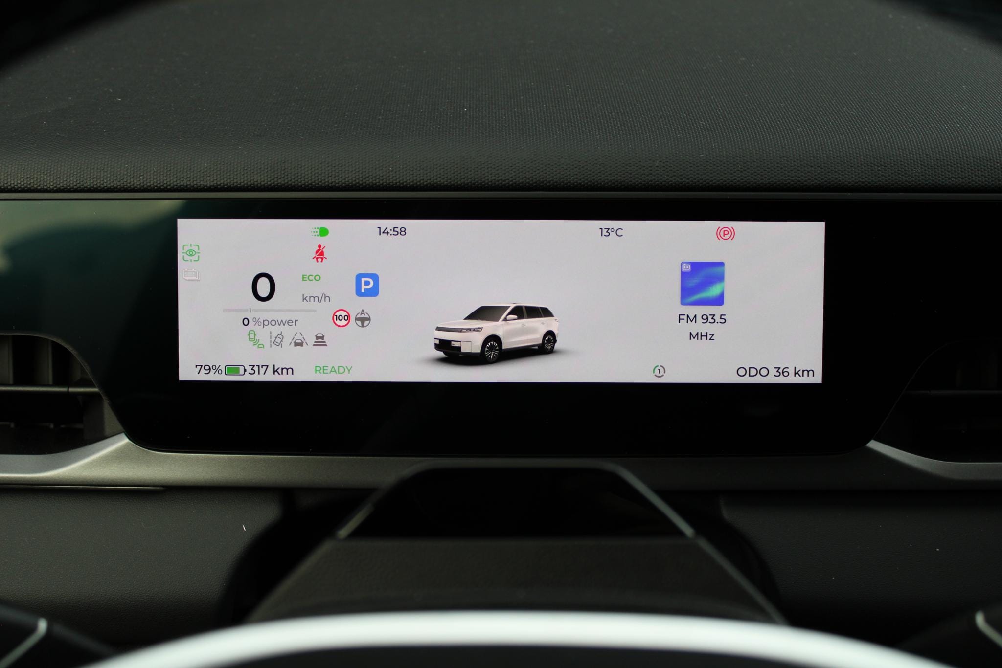 Jaecoo 5 EV Exclusive 61 kWh 400Km, Automaat, Navigatie, Stoel vent., Applecarpl./Andr. Auto, Panoramadak, Luxe lederen bekleding, Sony Sound System afbeelding 14