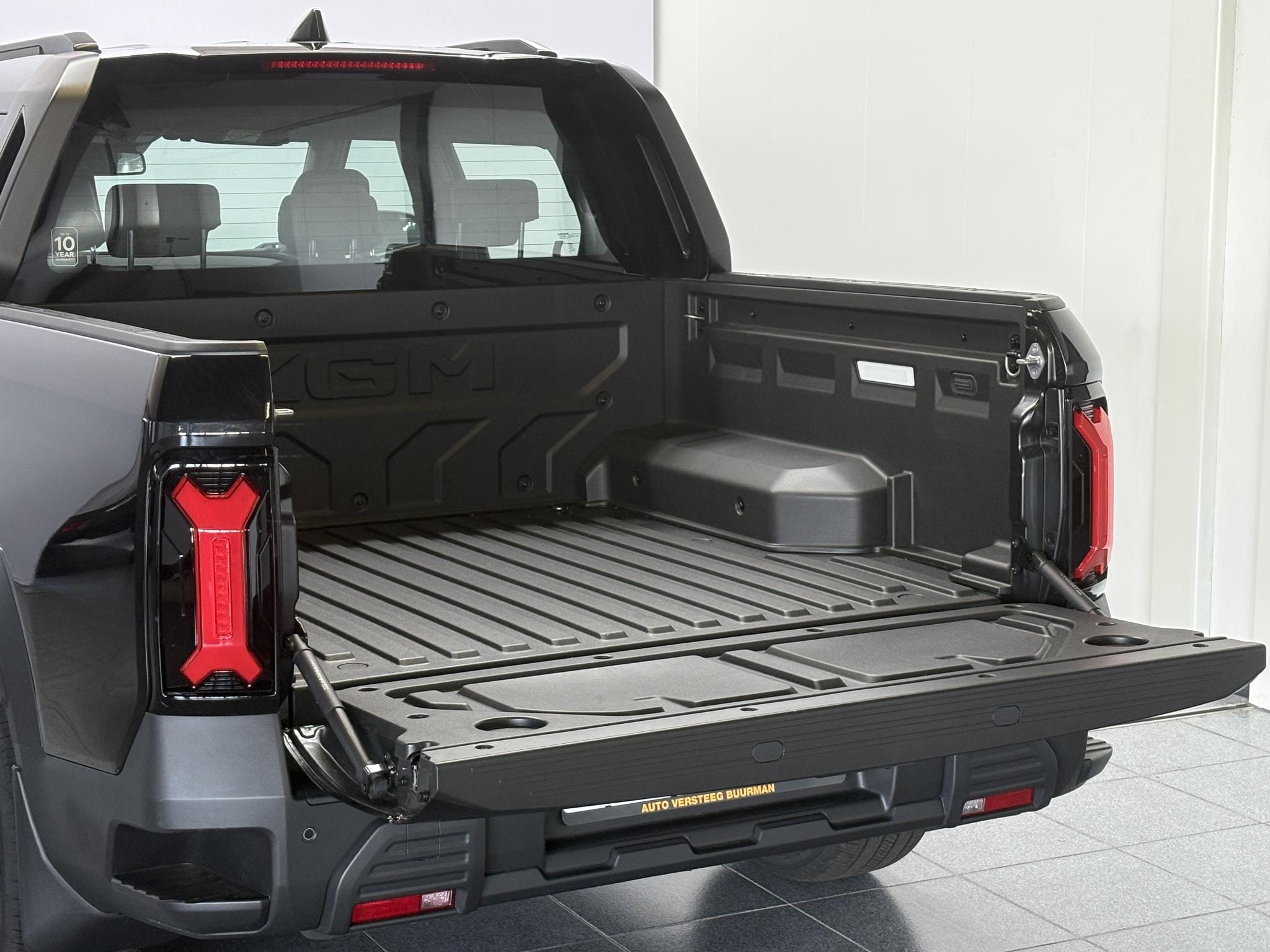 KGM Musso EV Black Line 80.6 kWh 4WD Luxe leder/suede bekleding, Schuifdak, Navigatie, 4x4, 2300kg trekgewicht! afbeelding 22