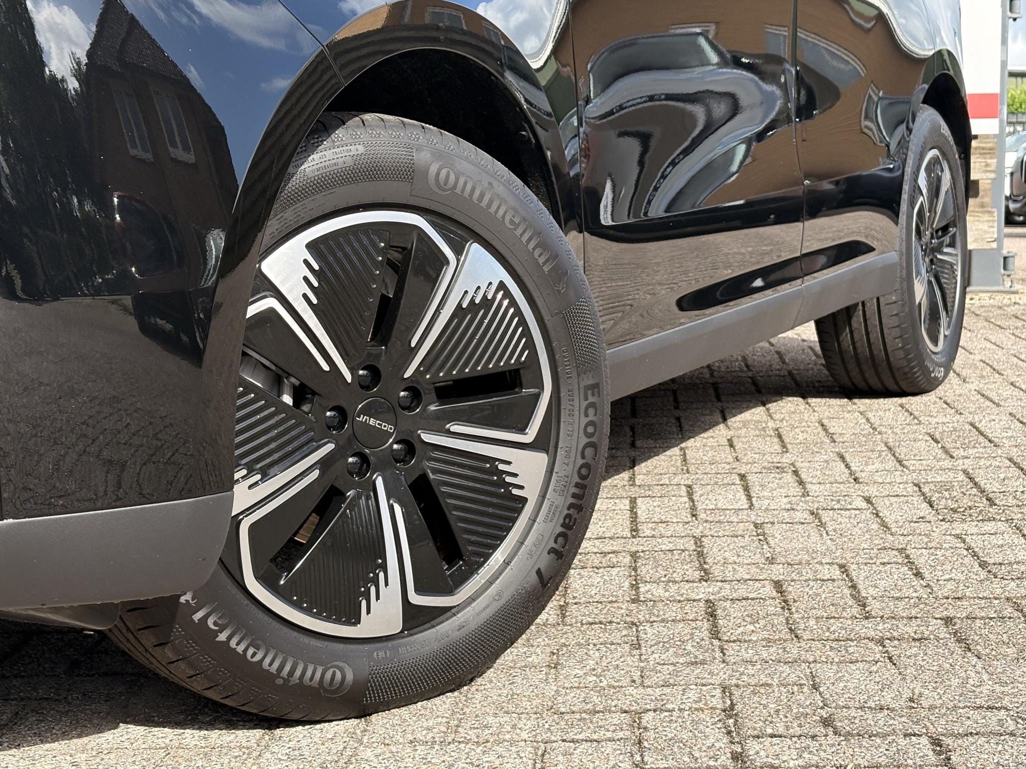 Jaecoo 5 EV Exclusive 61 kWh Navigatie, Stoel vent., Applecarpl./Andr. Auto, Panoramadak, Luxe lederen bekleding, Sony Sound System afbeelding 3