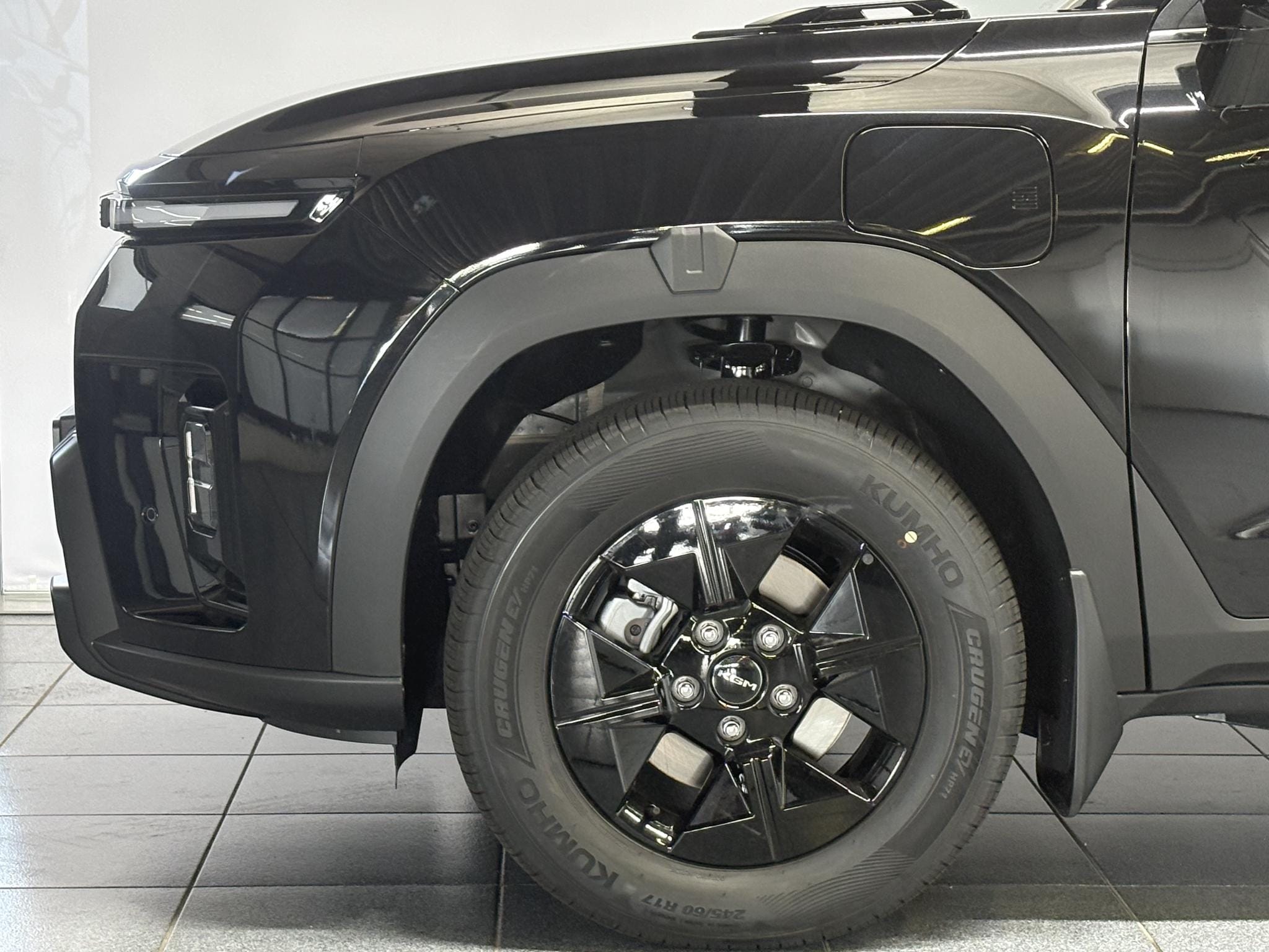 KGM Musso EV Titanium 80.6 kWh 4WD Luxe lederen bekleding, Stoelverwarming en ventilatie, Schuifdak, Navigatie, 4x4, 2300kg trekgewicht! afbeelding 17
